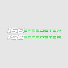 Sea Doo Jet Boat Sticker Decals | 150 Speedster Lime Green (Pair)