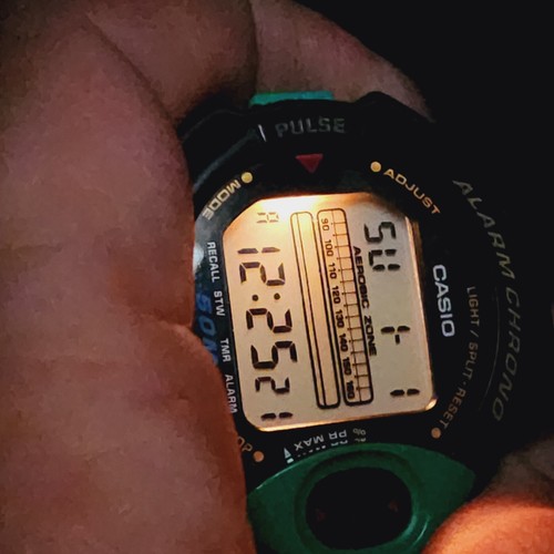 Casio Pulse Meter Watch Super Alarm Chronograph Heart JP-200W 1009 For Repair - Picture 11 of 11