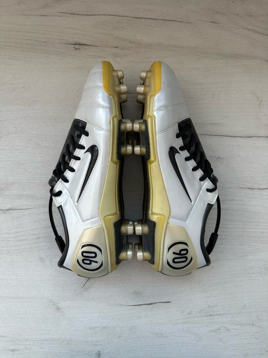 Nike Air Zoom Total 90 シューズ ホワイト/ブラック Nike Total 90 Air Zoom White Black Metallic Football Ckeats