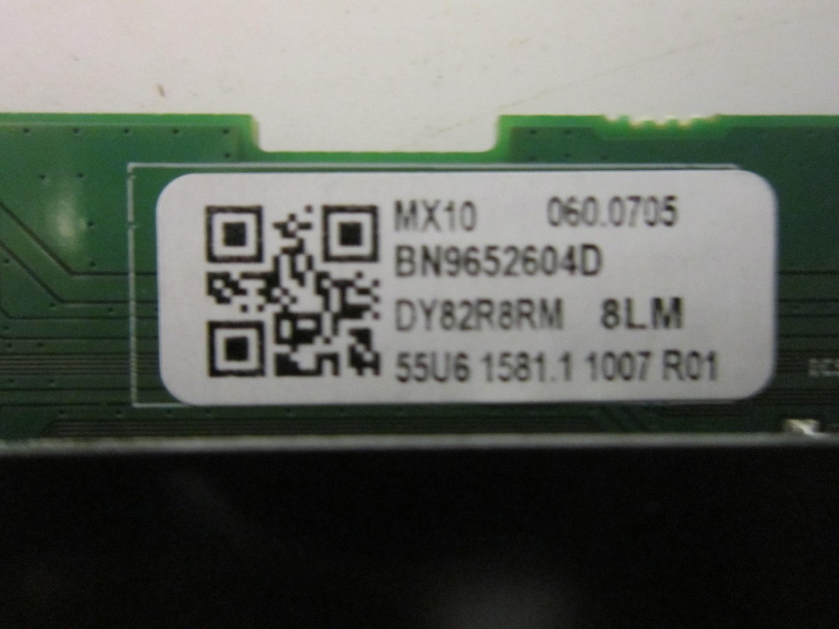 Samsung UN55TU7000FXZA Main Board (KANT_SU2E_AU7000) BN96-52604D