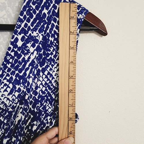 Mini Vestido Diane Von Furstenberg Azul Estampado Tejido Yahzi Sin Mangas Envolvente 6/S - Imagen 17 de 19