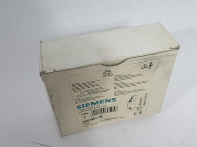 Siemens 3RV1901-1B Auxiliary Contact Block 2NO 10A@240V 2-Pk NEW