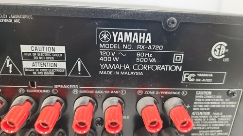 Yamaha RX-A720 7.2- Channel Network Aventage AV Receiver ☆N☆ Parts As is ☆N☆ - Picture 10 of 12