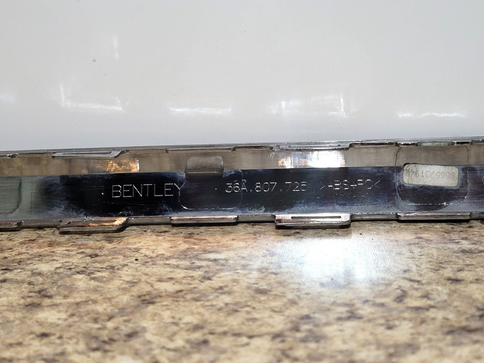 Bentley Bentayga 2015 2016 2017 2018 2019 2020 2021 2022 OEM Rear Bumper Trim
