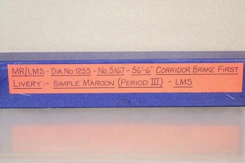 LARRY GODDARD CLASSIC COACHES KIT BUILT LMS 56'6" 1st CLASS BRAKE COACH 5167 om - Photo 17 sur 17