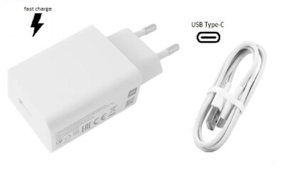 Original XIAOMI SCHNELL Ladegerät Ladekabel für Redmi Note 9S / Mi Note 10 Lite