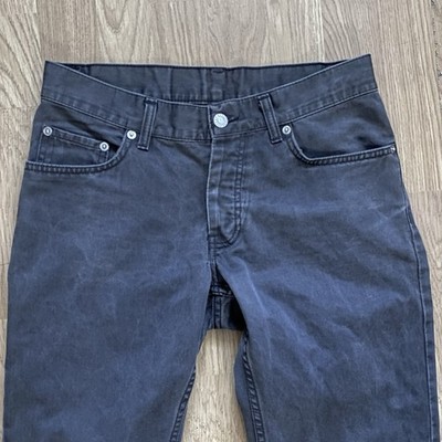 Helmut Lang Jeans 29 X 30 Italian Italy Black Gray - Distressed | eBay