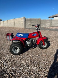 1985 Honda ATC 70 Three 3 Wheeler Motorcycle