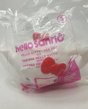 Hello Kitty Sanrio McDonald's Happy Meal Toy TEA POT New In Bag Collectible 