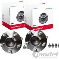 2X Fag RADLAGER-SATZ Hinten Passend FÜR CitroËN C4 Mitsubishi Asx Outlander