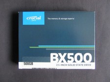 Crucial BX500 500GB 2.5" Inch SATA Solid State Drive SSD  - NEW & SEALED
