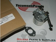 640086A GENUINE Tecumseh HSK600 THO98 carburetor w/fuel lines USA MADE 640086