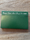 1997 - S United States Proof Set US Mint Original Government Packaging Box & COA — photo 2