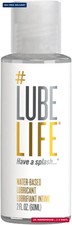 LUBELIFE Water-Based Lube 2 Fl Oz. Personal Lubricant for Men, Women Couples,