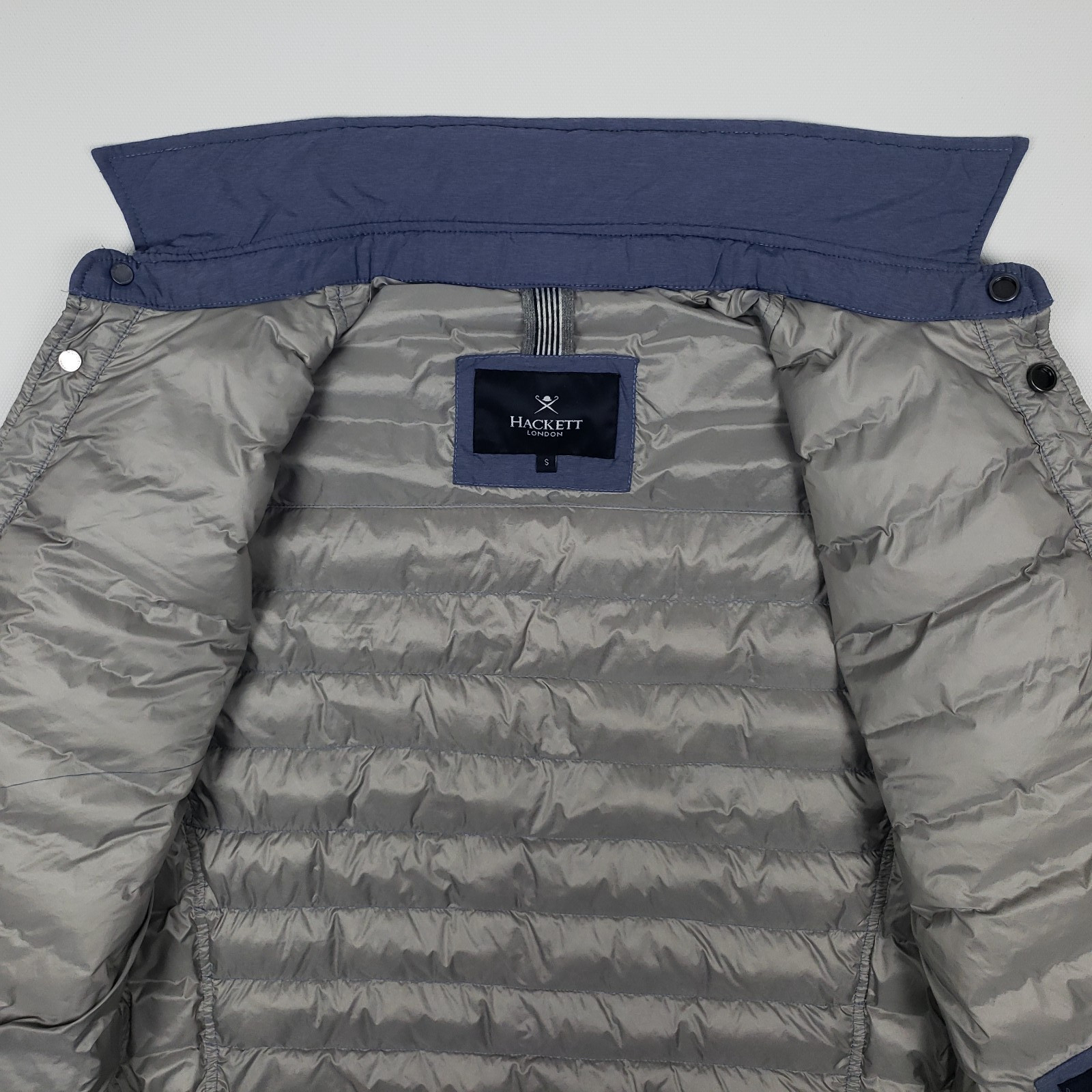 Hackett Lightweight Down Jacket XS / Small Men Bl… - image 12