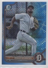 2022 Bowman Chrome Prospects Mega Box Blue Mojo Refractor Roberto Campos fm0