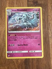 Alolan Ninetales Team Up Holo Rare 111 on eBay