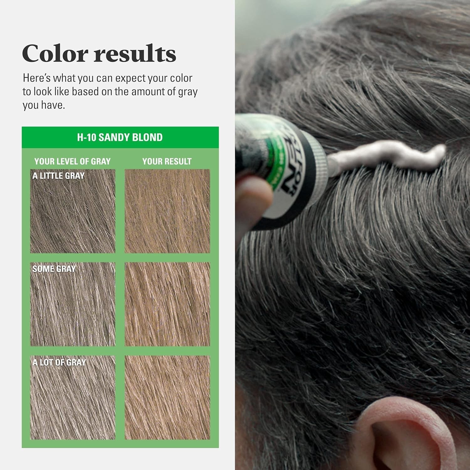 Just For Men Shampoo-In Color Sandy Blond, H-10 Pack of 1
