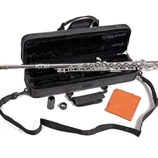 Herche Superior Flute M2 Professional Musical Instrument | Solid Nickel-Silver