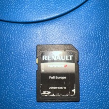 Renault Genuine TomTom Sat Nav 8GB SD Memory Card 47 Europe Countries Map
