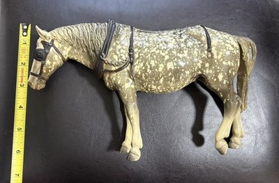 Vintage Breyer Old Timer #205 Dapple Gray Harness Horse Model No Hat