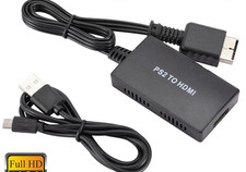 PS2 to HDMI Converter Video Adapter HD for PlayStation 1/2/3 1080P HDTV Monitor
