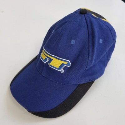 GT Bicycles Baseballkappe Mütze blau, schwarz & gelb hergestellt in Amerika neuer alter Lagerbestand