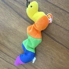 Ty Beanie Baby Inch the Worm Plush Retired Vintage 1998 Ages 3+ 3-11