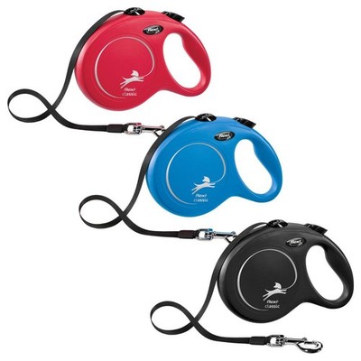 flexi CLASSIC - L - Gurt-Leine - 8 Meter - Hundeleine Roll-Leine Flexileine