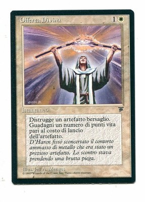 mtg magic divine offer legends ITALIENISCH göttliches Angebot Legenden