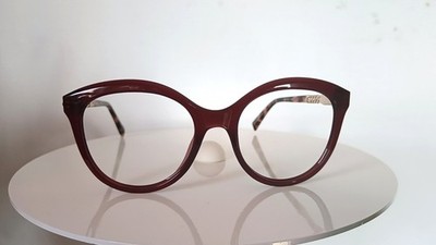 Eyeglasses, Cat Eye, Scallop, Karen Millen, oval, frames, women's, New Old Stock