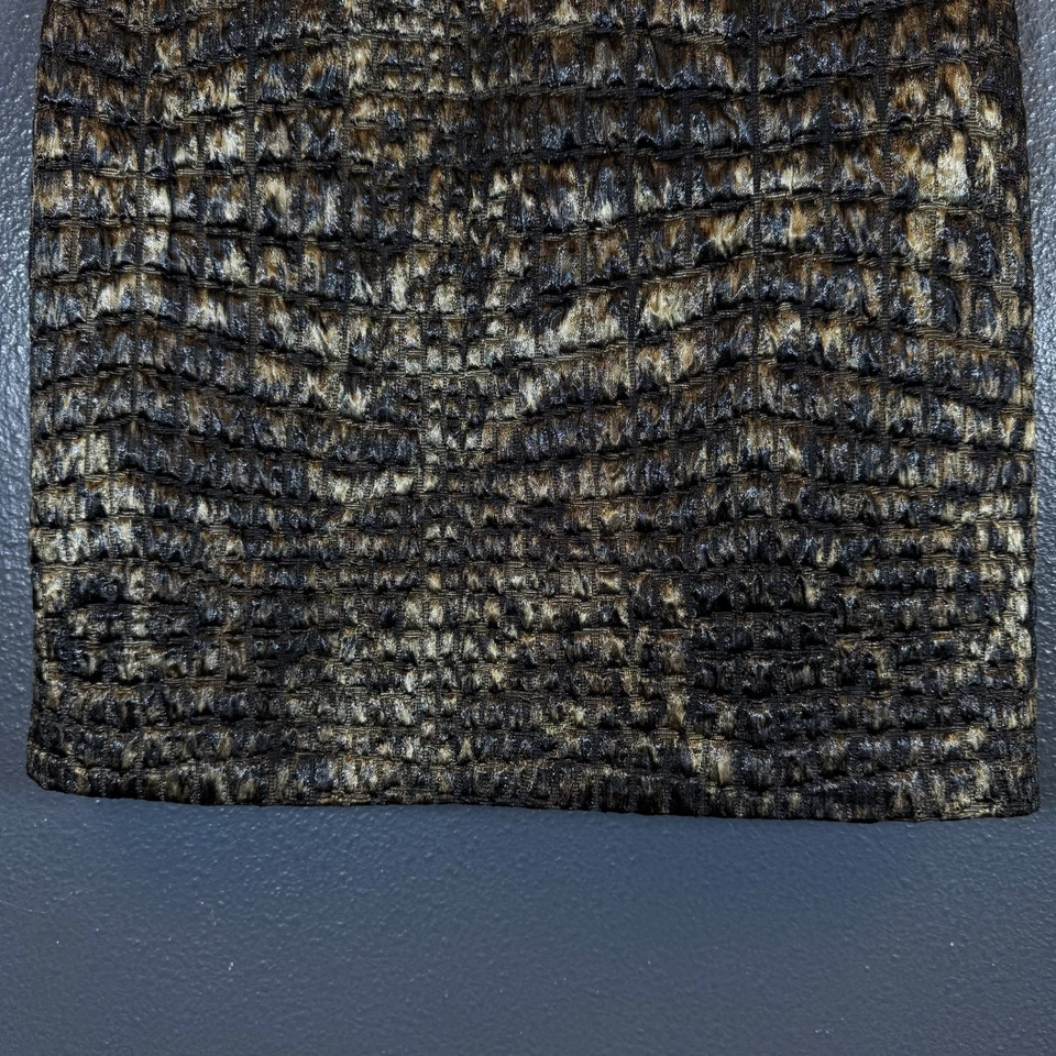 ChadO Ralph Rucci 4 Mujer’s Shake Skin Estilo Vintage Faldas Lápiz Vestido Foto 3 de 4