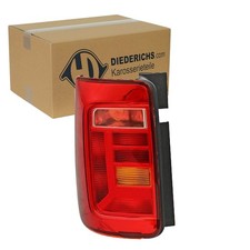 DIEDERICHS RÜCKLEUCHTE RÜCKLICHT ROT LINKS passend für VW CADDY | 2297791