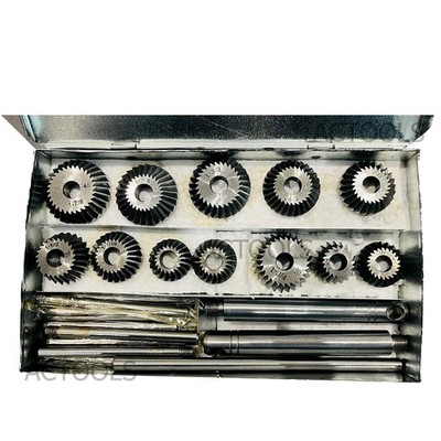 VENTIERSITZ RESTAURIERUNGSWERKZEUGSATZ HIGH CARBON STAHL 12 CTR + 8...