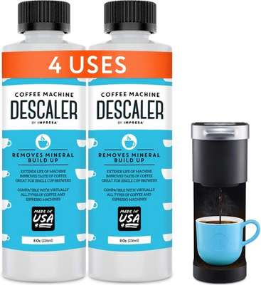 #ad Descaler 2 Pack 2 Uses Per Bottle Made in the USA 8 Fl Oz Pack of 2 $25.42