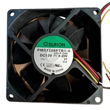 Sunon PMD1208PTB1-A DC12V 80mm x 25mm Server Cooling Fan 3-Pin