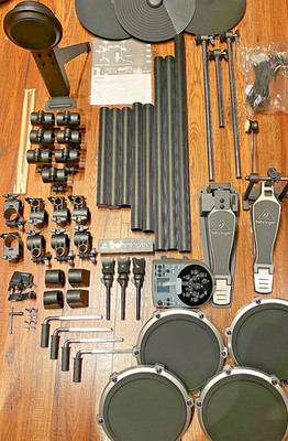 Behringer Elec Drum Kit Choice of Spare Parts   Cymbals, Module, Pads, Clamps