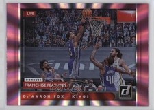 2021-22 Panini Donruss Franchise Features Holo Pink Laser De'Aaron Fox #5 8hh