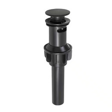 Bathroom Sink Drain with Overflow Stopper-Pop up Drain Assembly for Bathroom Sin