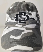 San Diego State Aztecs Camo Adjustable NCAA Hat Cap