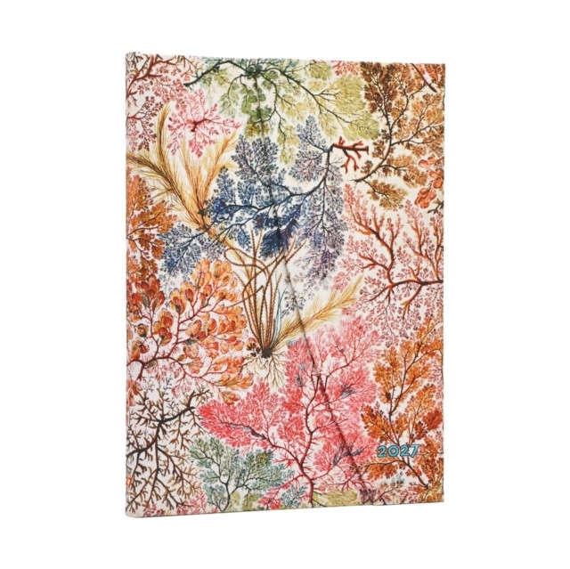 2027 Anemone (William Kilburn) Midi 12-Month Hardcover Dayplanner (Wrap Closure) Horizontal Paperblanks - Image 3