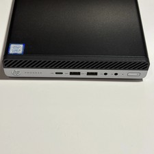 Hp Prodesk 600 G4 Mini Desktop Barebones bezel w/ motherboard No Cpu RAM Hdd