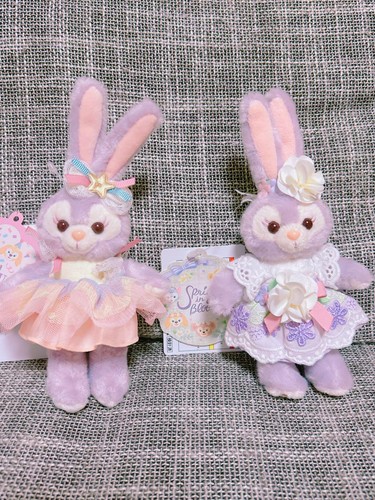 Tokyo DisneySea StellaLou Badge Plush 2pc Set Spring Bloom & All of Us Japan