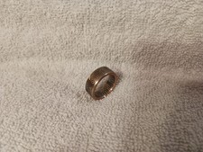 2001 Kennedy Half Dollars size 9 coin ring Handmade mixed metals  B 