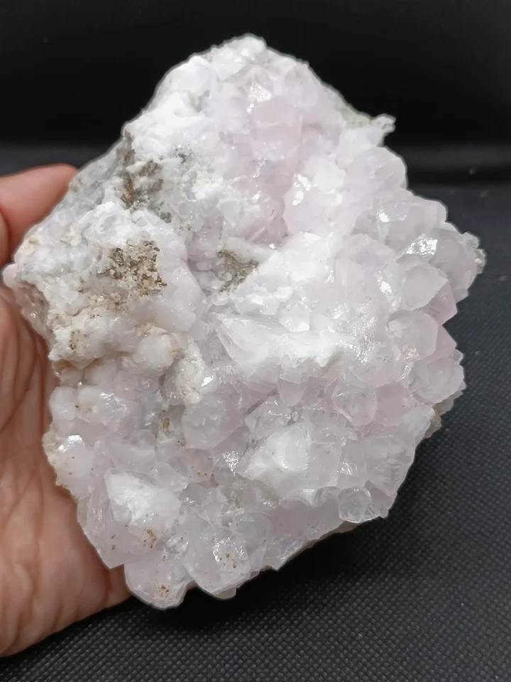 Manganocalcite Rose 879 g Calcite Rhodopes Cristal RARE UNIQUE Lithotherapie - Photo 2/4