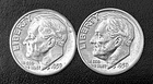 1959 P&D 10c SILVER Roosevelt Dimes BU (c/Note) (R026)