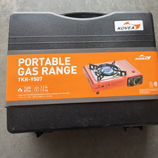 Kovea TKR-9507 Portable Gas Range 7500 BTU 1 Burner Stove w/ Carry Case