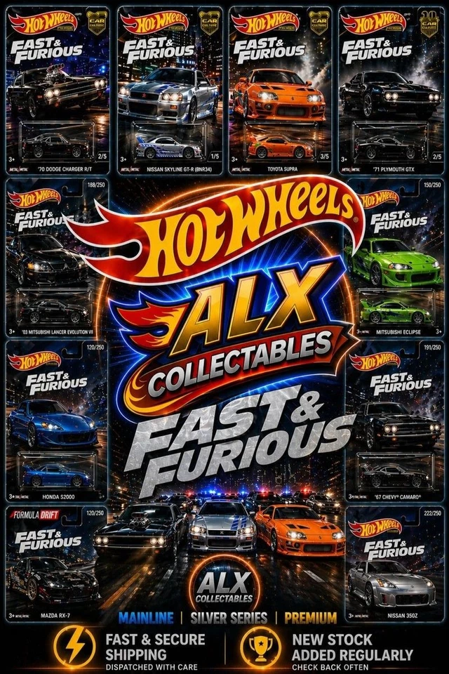 FAST & FURIOUS HOT WHEELS Mainline Auction £1 Starts