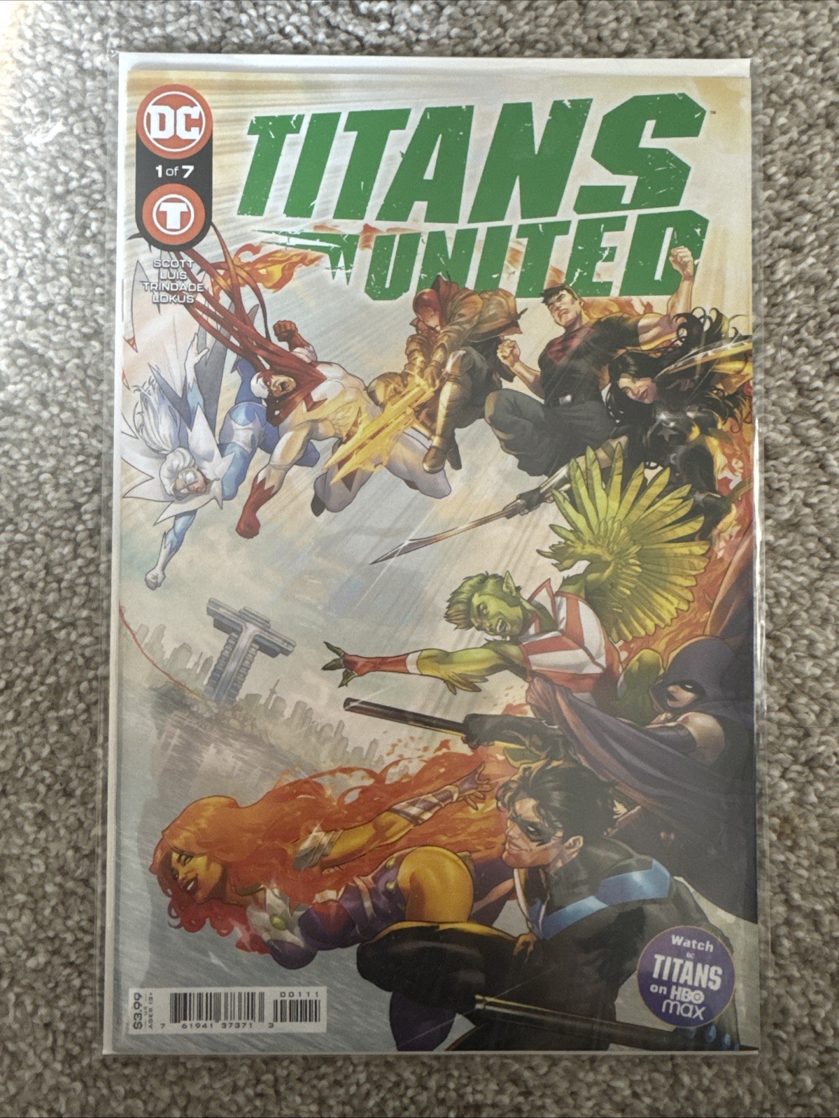 Titans United #1 (DC Comics November 2021)