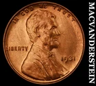 1931 Lincoln Cent- Red- Choice Gem Brilliant Uncirculated++++ Luster #J7482
